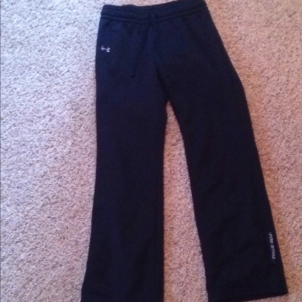 Under armor black sweatpants
